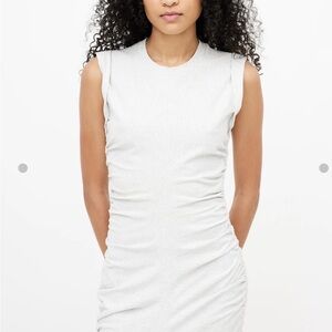 Alexander Wang Light Gray T-Shirt Mini Dress, Large